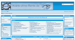 Desktop Screenshot of krank-ohne-rente.de
